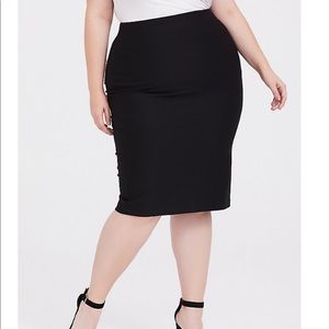 Torrid Black Pencil Skirt